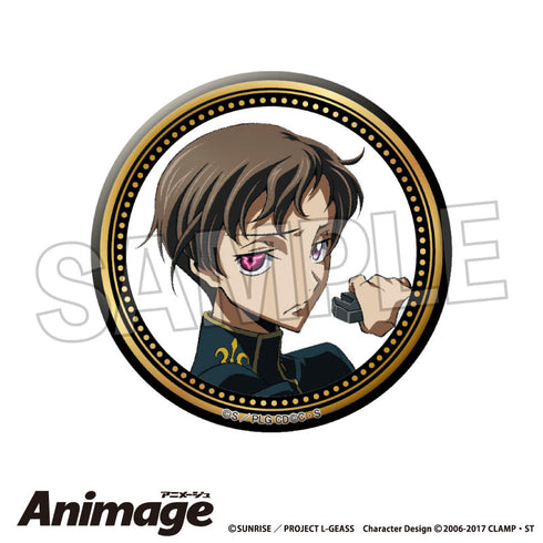 『コードギアス 反逆のルルーシュ』Animageギラギラ缶バッジ vol.3 J